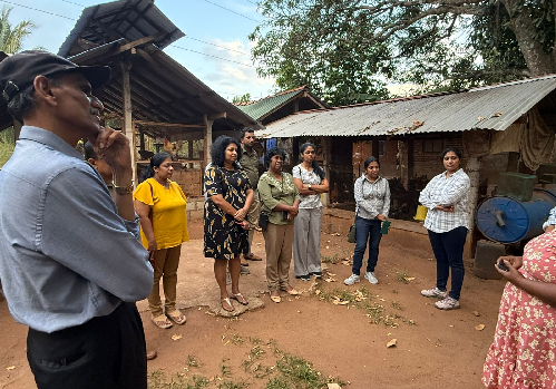 Photo 297: The SAPP NSC members visited poultry farmers in Wahamalgollawa, Rambewa, Anuradhapura on 12 Sep 2025
